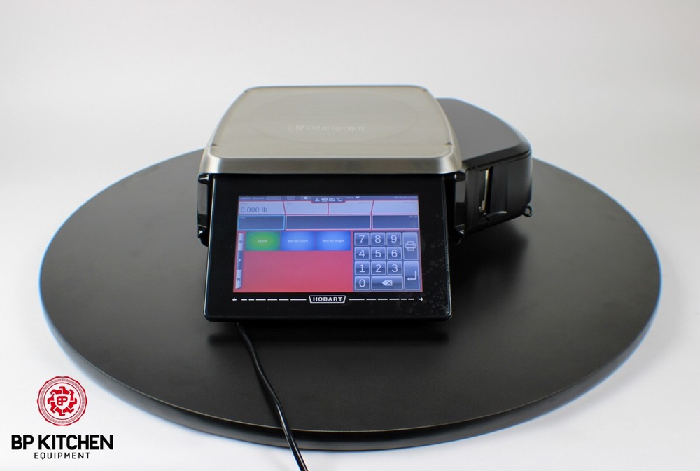Hobart HTi Scale With Printer, New Operator Screen & 7" Customer Display