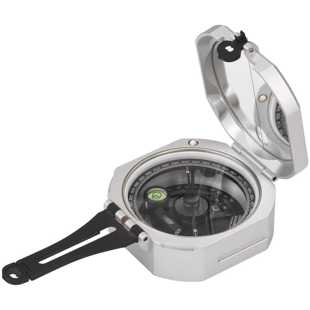 Brunton Induction-Damped Standard Transit Grey Azimuth