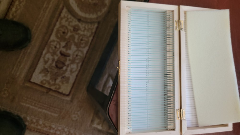 2- Barska 1" X 3" Blank Microscope Slides