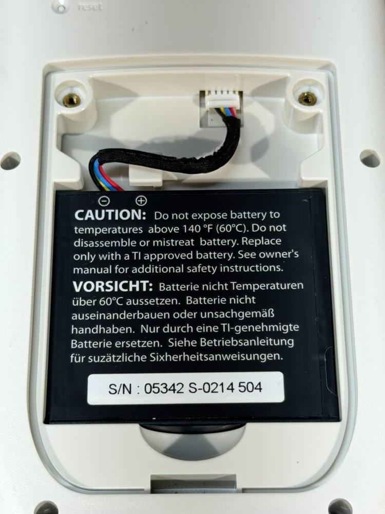 TI-84 Plus C Silver Edition Graphing Calculator NOT TESTED