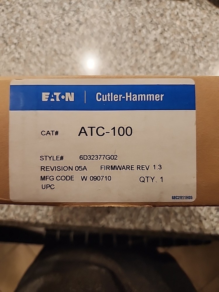 EATON TRANSFER SWITCH MODULE ATC-100