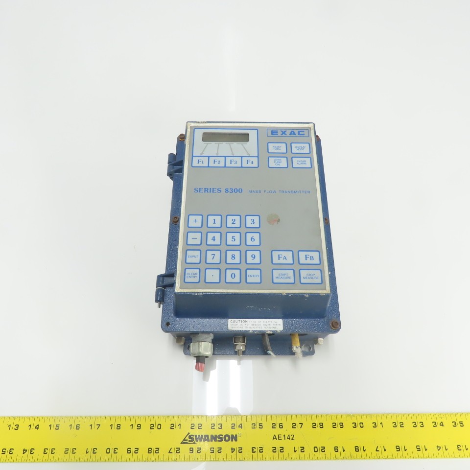 Exac Series 8300 Mass Flow Transmitter 115/230VAC 30VDC