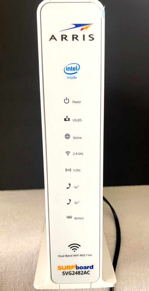 ARRIS SURFboard SVG2482AC Modem Router White