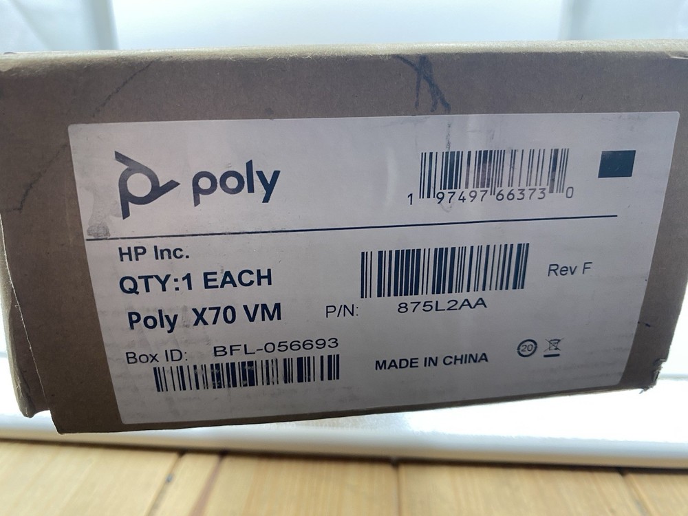 HP Polycom Poly Studio X70 VM Mounting Kit 875L2AA