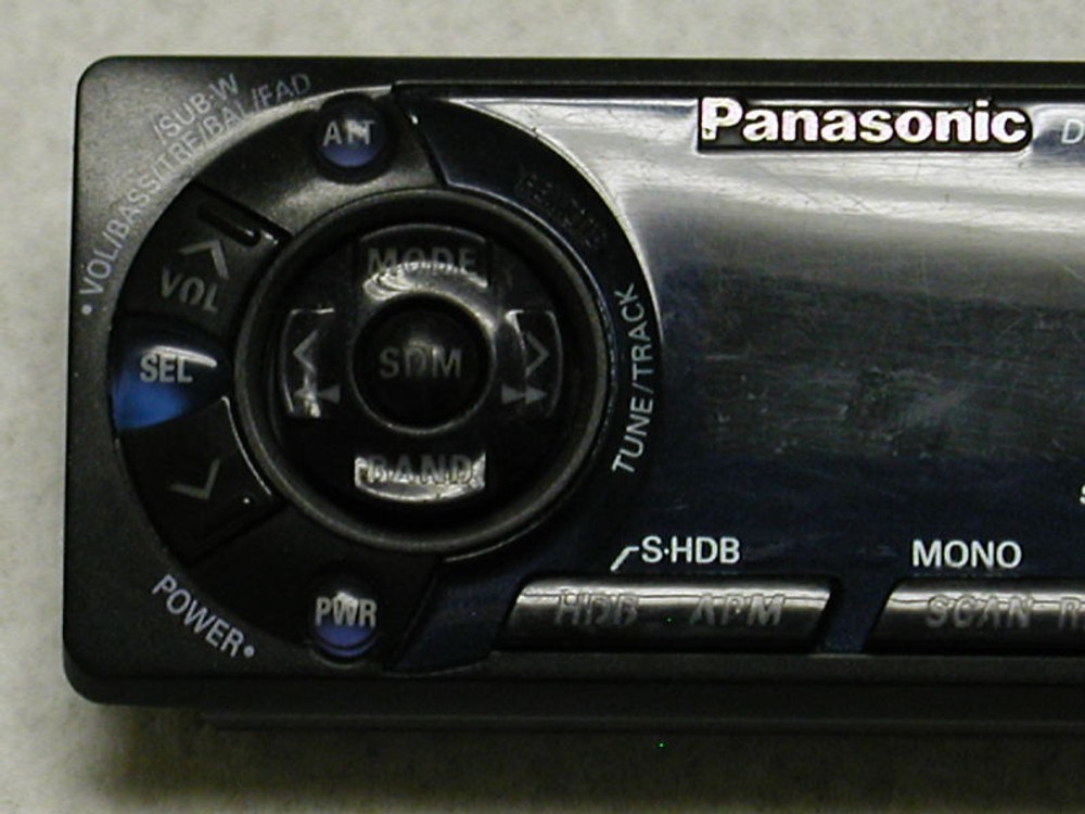 PANASONIC DF66 DF 66 DF-66 STEREO REMOVABLE FACE