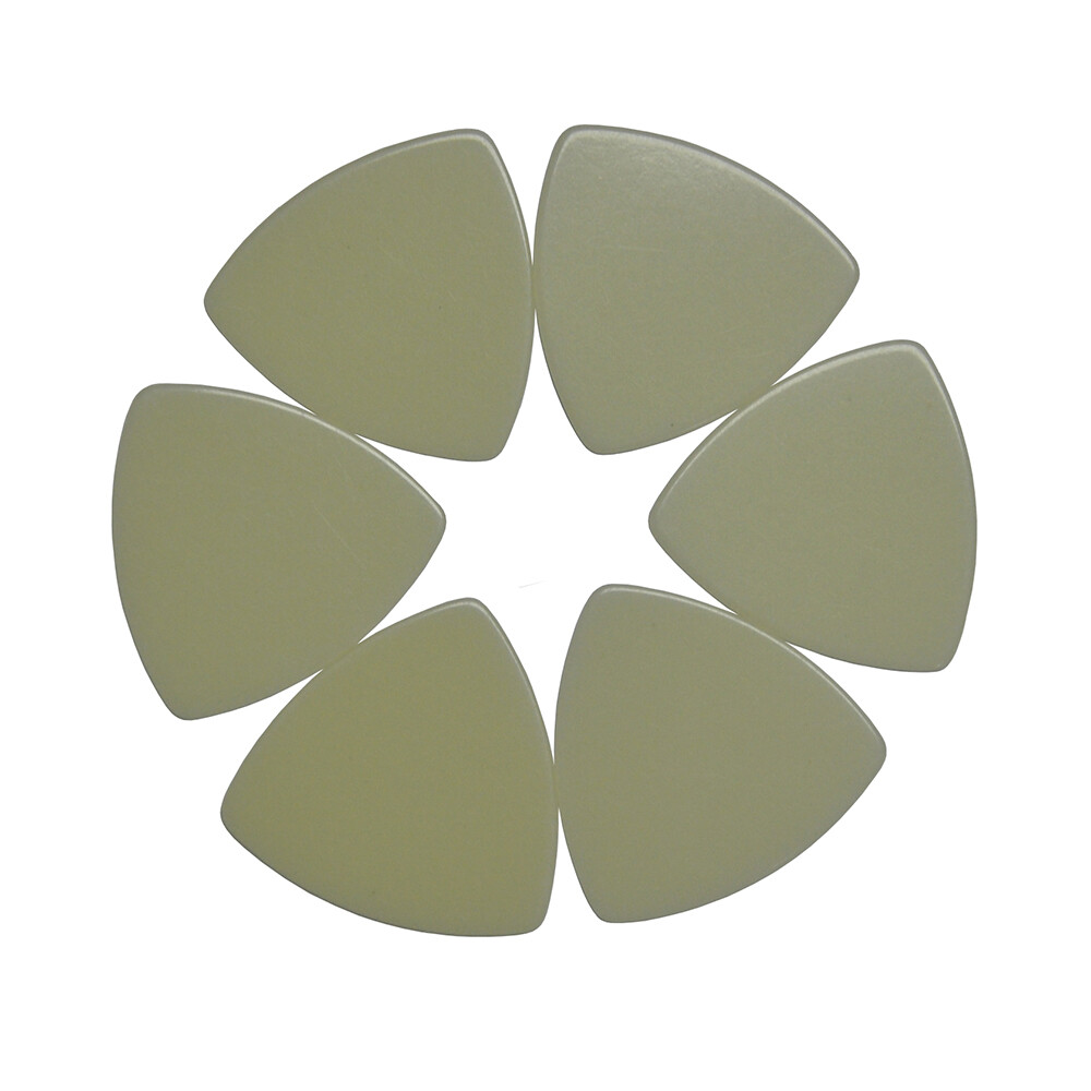 100pcs Heavy 0.96mm 346 Rounded Triangle Guitar Picks Plectrums Blank Celluloid