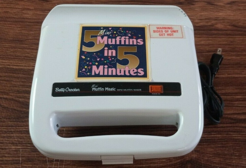 Betty Crocker Mini Muffin Magic Cupcake & Muffin Maker