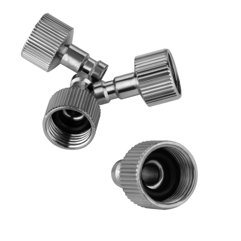 Airbrush Quick Disconnect Coupler Release Fitting Adapter Kit with 5 pcs 1/8"