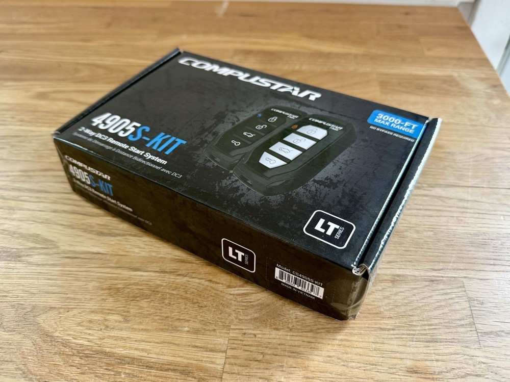 Compustar 4905S-KIT Remote Start System | Brand New Sealed | 2-Way DC3 | 3000ft