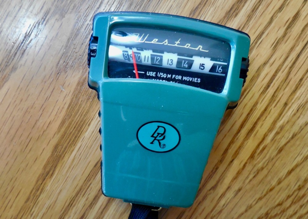 Weston 854 DR Light Meter, with soft case