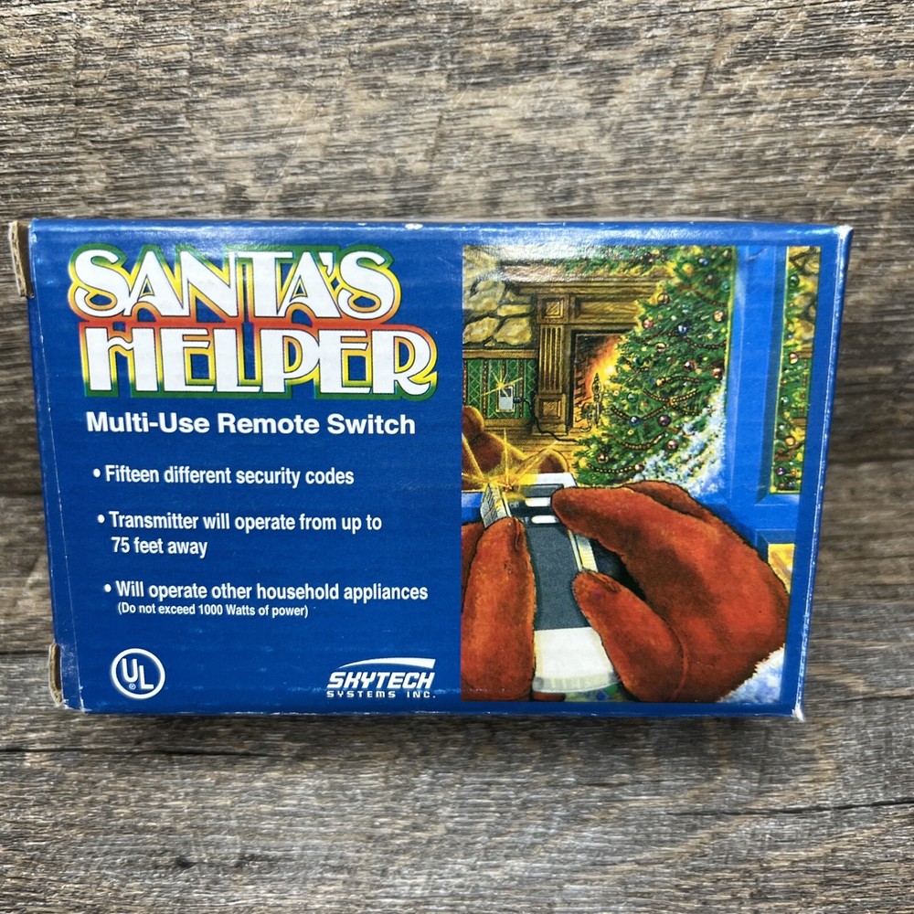 Skytech 1310 Santa's Helper Wireless Remote Control System for Christmas Lights
