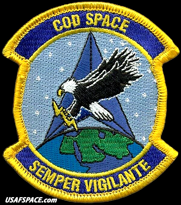 USAF 609TH AIR OPERATIONS CENTER-COMBAT OPERATIONS DIVISION-SPACE ORIGINAL PATCH