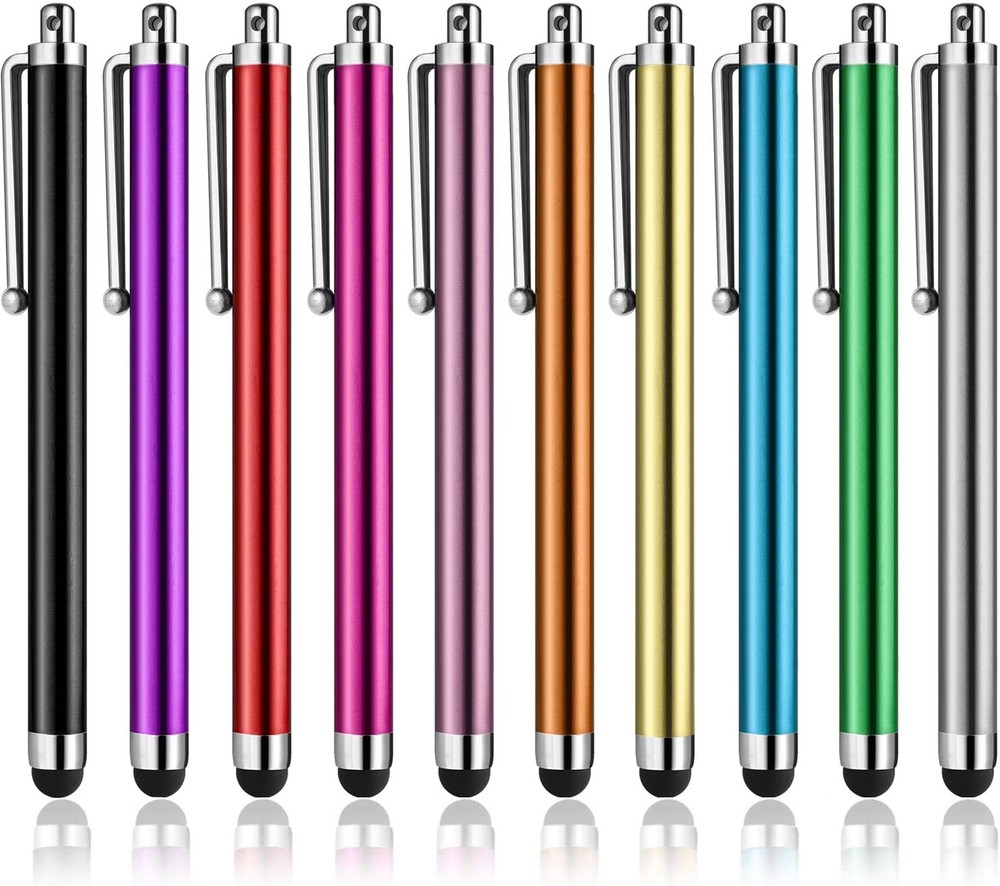 Stylus Pens for Touch Screens, High Precision Universal 10-Pack - Anti-Scratch