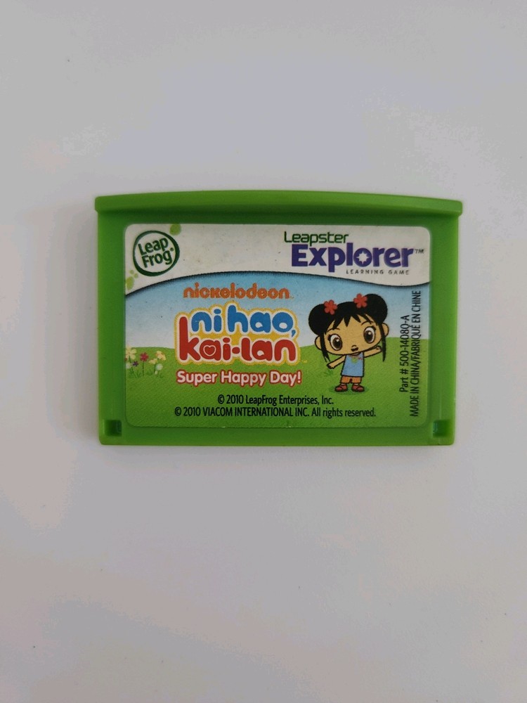 (GOOD CONDITION) LeapFrog Leapster Explorer Math Game Ni Hao Kai-Lan Super