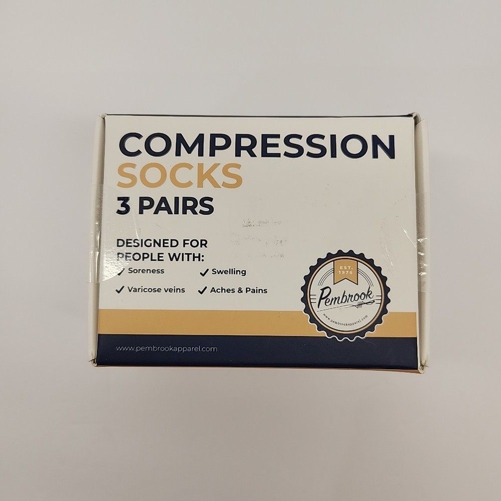Pembrook Compression Socks XXL 3 pack