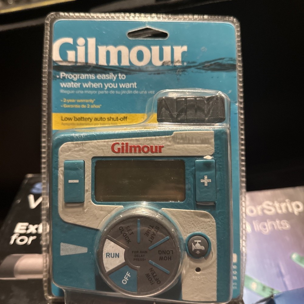 GILMOUR DIGITAL AUTOMATIC WATER TIMER WATERING SYSTEM NEW SEALED