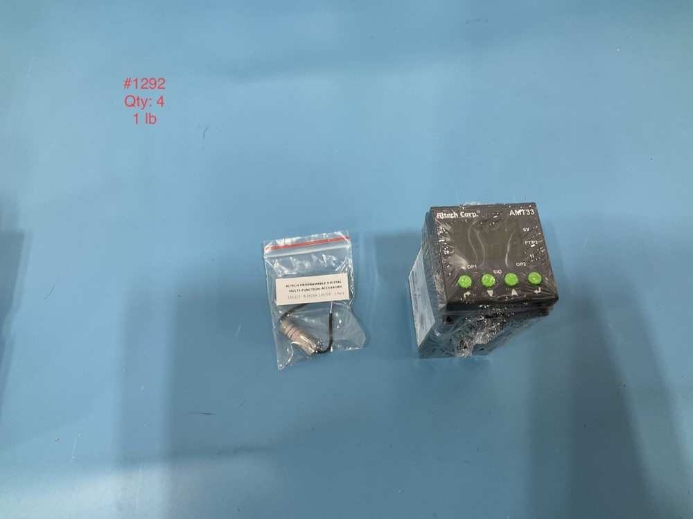 ALTECH CORP, AMT33-S2 , Programmable (Multi-Function) Time Delay Relay DPDT