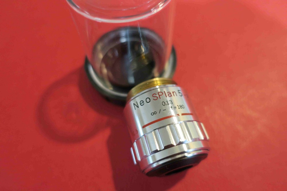 OLYMPUS MICROSCOPE OBJECTIVE LENS IC 5 NEO SPLAN 5
