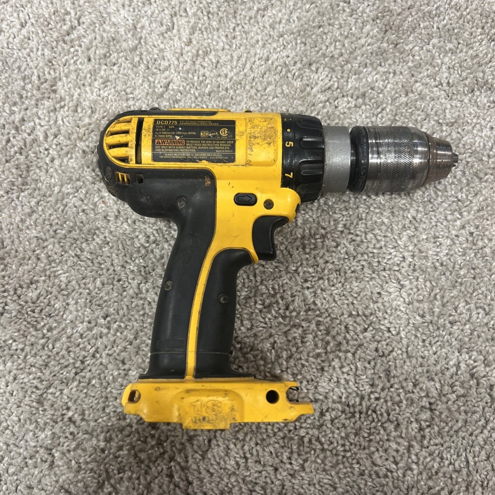 DEWALT DCD775 1/2" Keyless Cordless Hammer Drill Driver