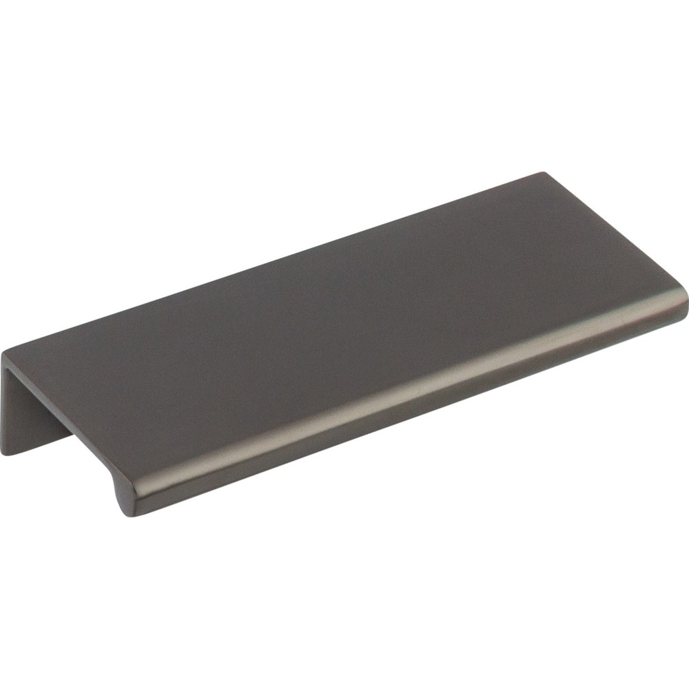 Top Knobs TK502AG Europa Tab Pull 4" Overall  - Ash Gray