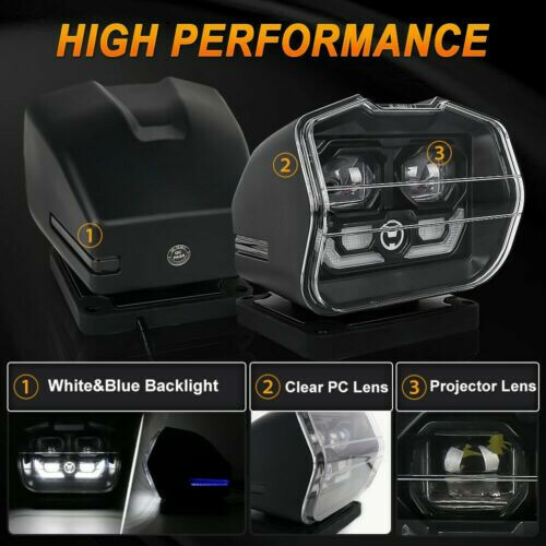 LED Remote Control Searchlight Marine Boat Car Truck Wireless Spotlight Magnetic