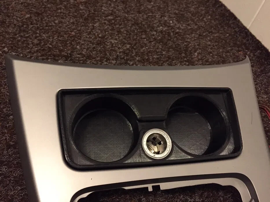 ⭐ BMW e90 e91 e92 e93 Dual Cup Holder Smoker Package Insert 3D Printed PETG