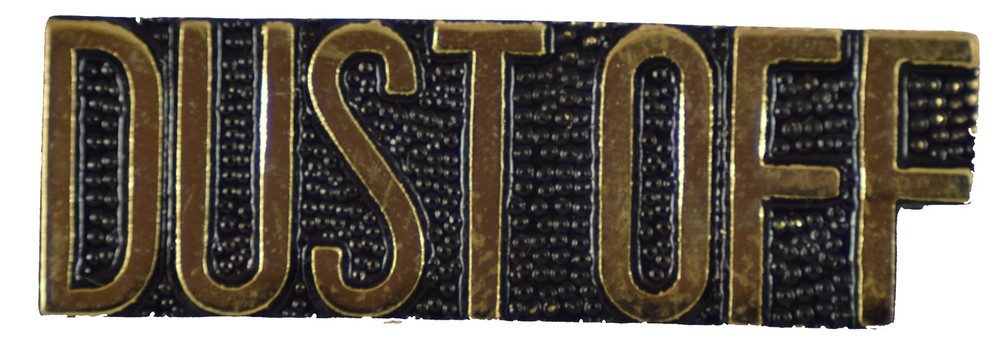 DUST OFF HAT PIN