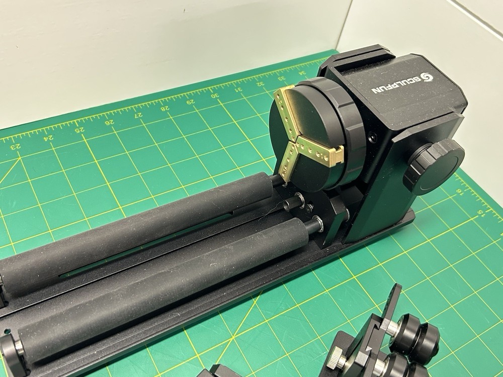 Sculpfun RA Pro Max Laser Rotary Roller Multi-Function Chuck Rotary