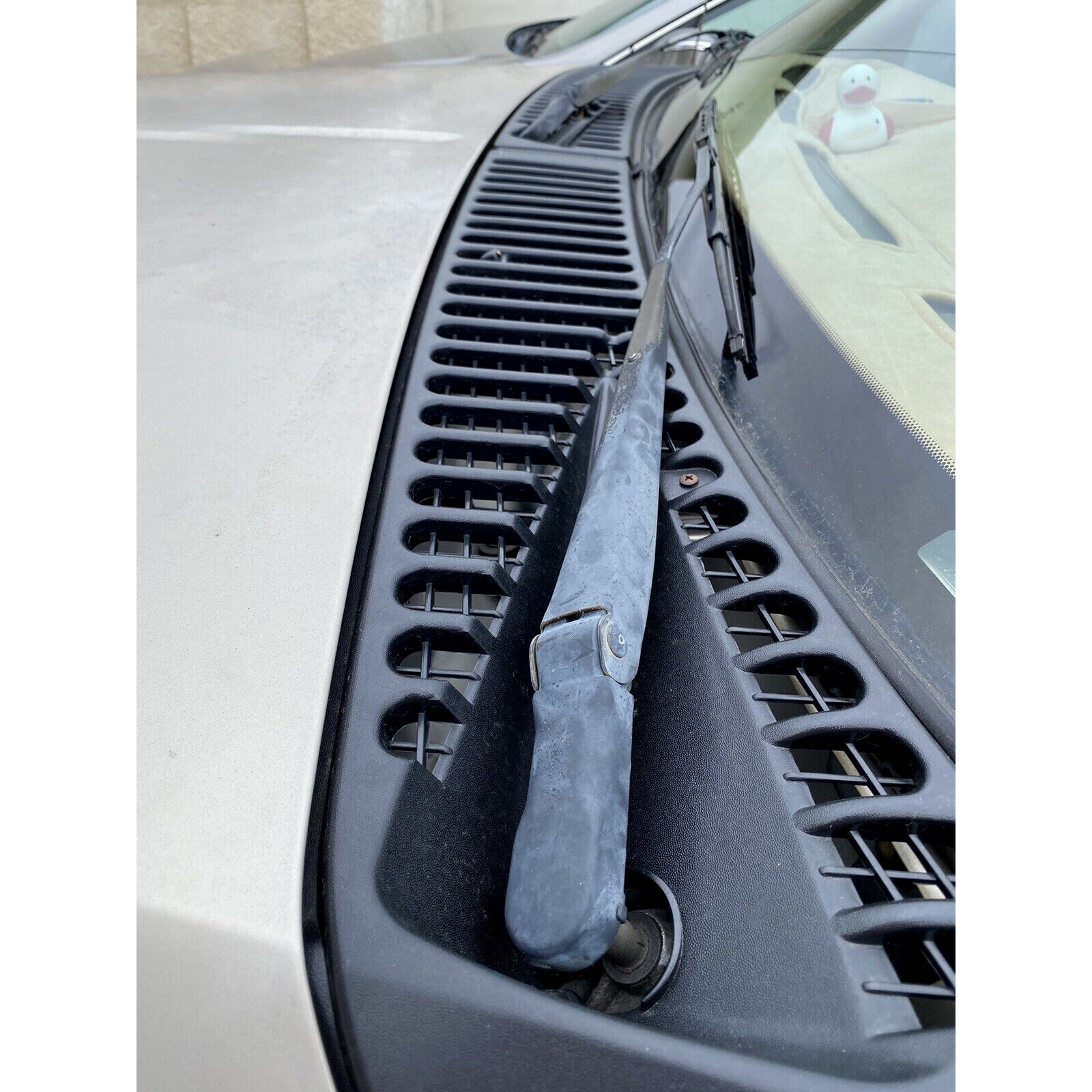 For Ford 99-07 F250 F350 Windshield Wiper Vent Cowl Screen Cover Grille Panel