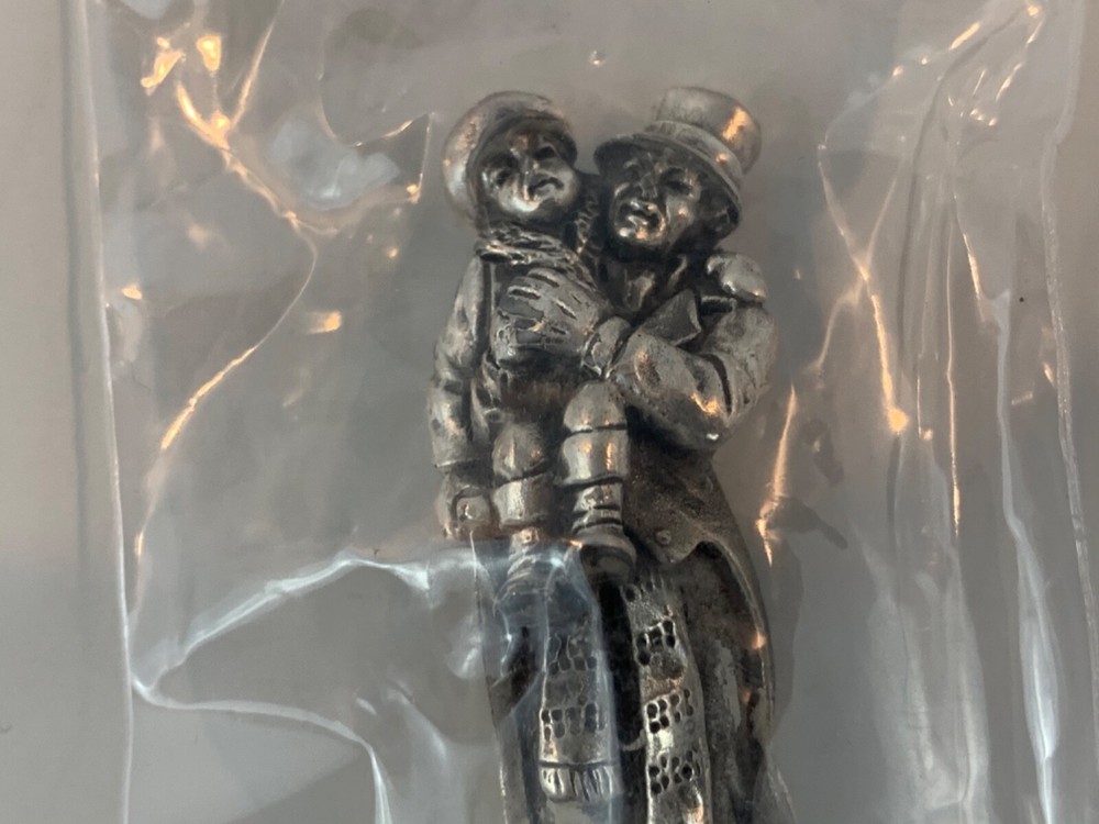 Reed and Barton Silverplate “A Christmas Carol” 1st Edition Spoon with Orig. Box