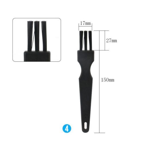 8PC Black Plastic Anti Static Clean Dust Brush For Computer Circuit Board BGA U