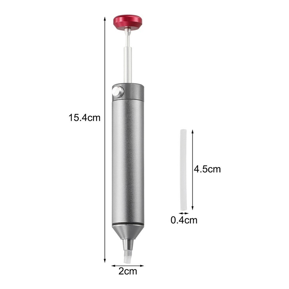 Silicone Nozzle Desoldering Pump 2PCS for Effective Soldering Solutions