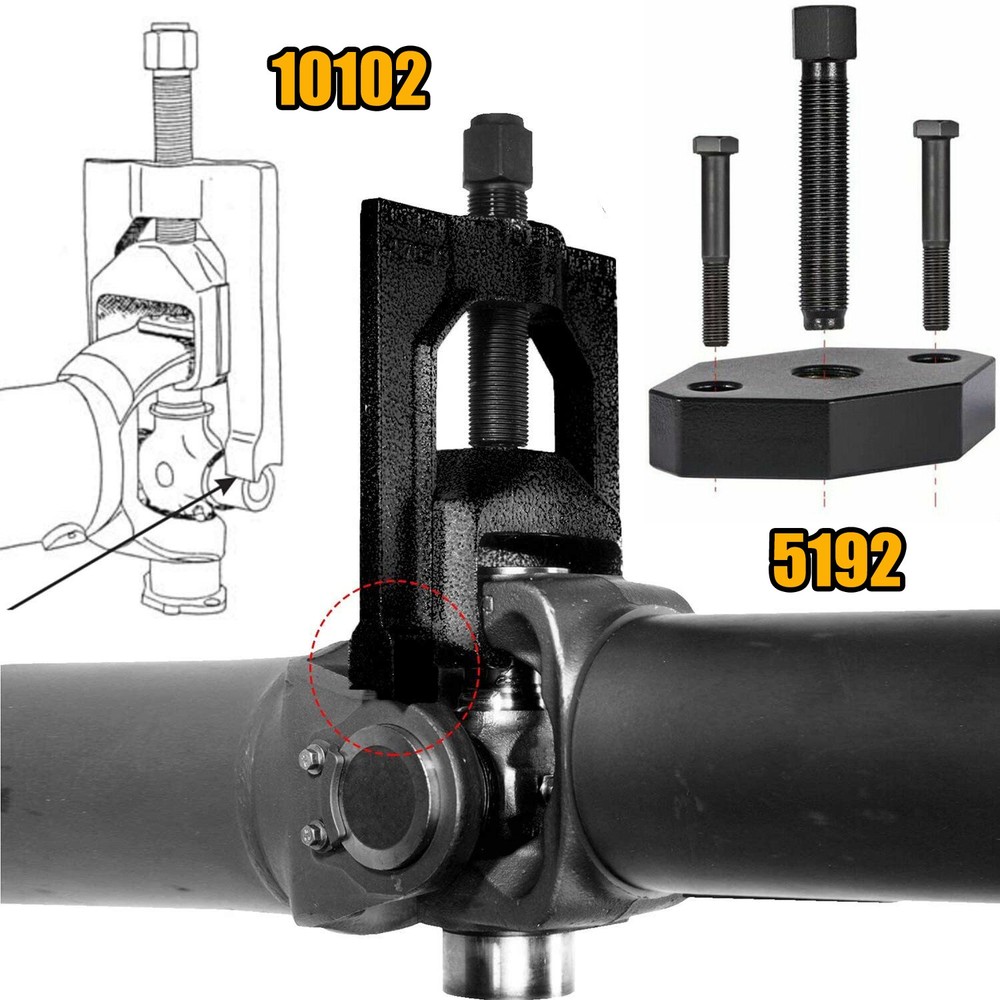 10102 Heavy-Duty Universal Joint Puller Class & 5192 Bearing Cup Installer Tool