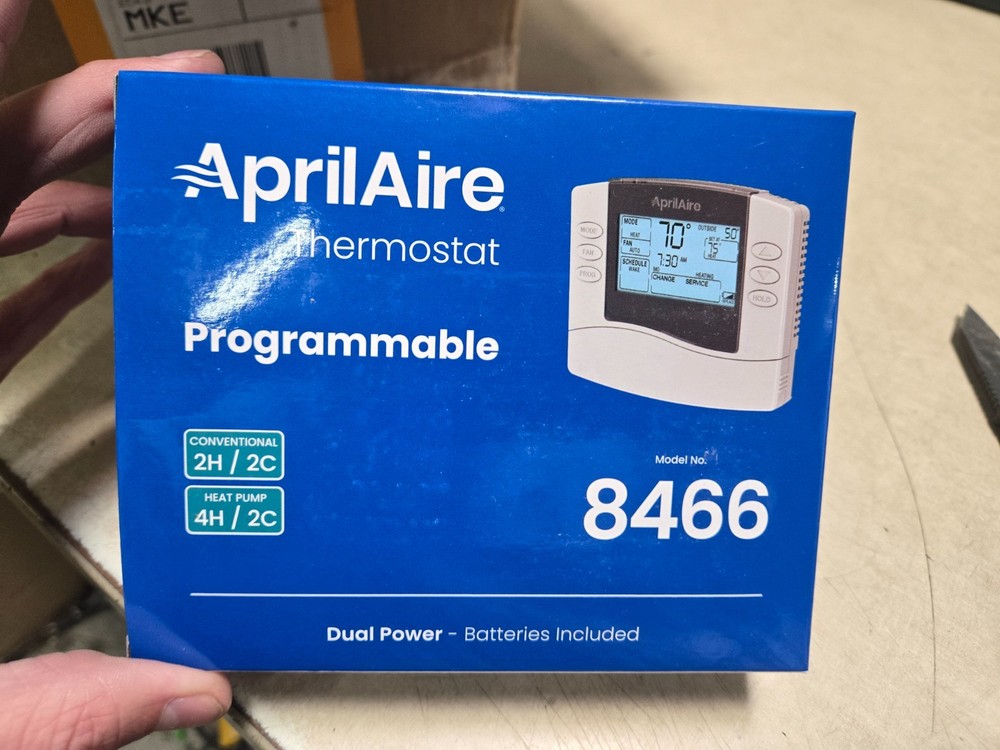 AprilAire 8466 Universal Programmable Thermostat