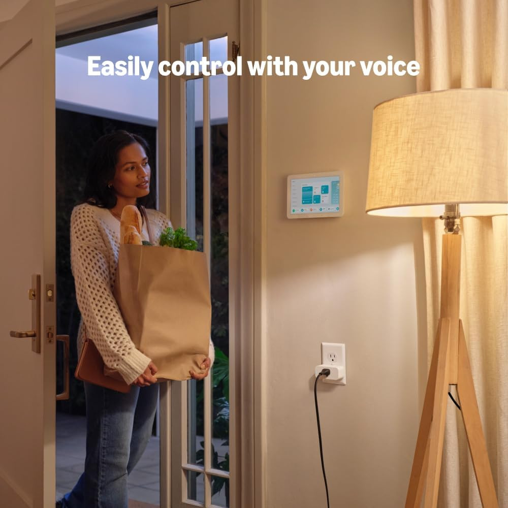 Smart Home Starter Kit | Includes Echo Hub, Smart Plug and 4 Basics Smart Bulb