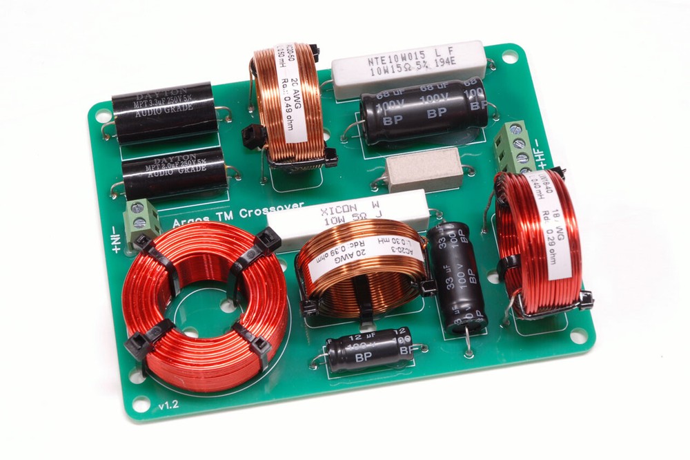 Single Crossover PCB for the Argos DIY speaker design - PCB Board Kit