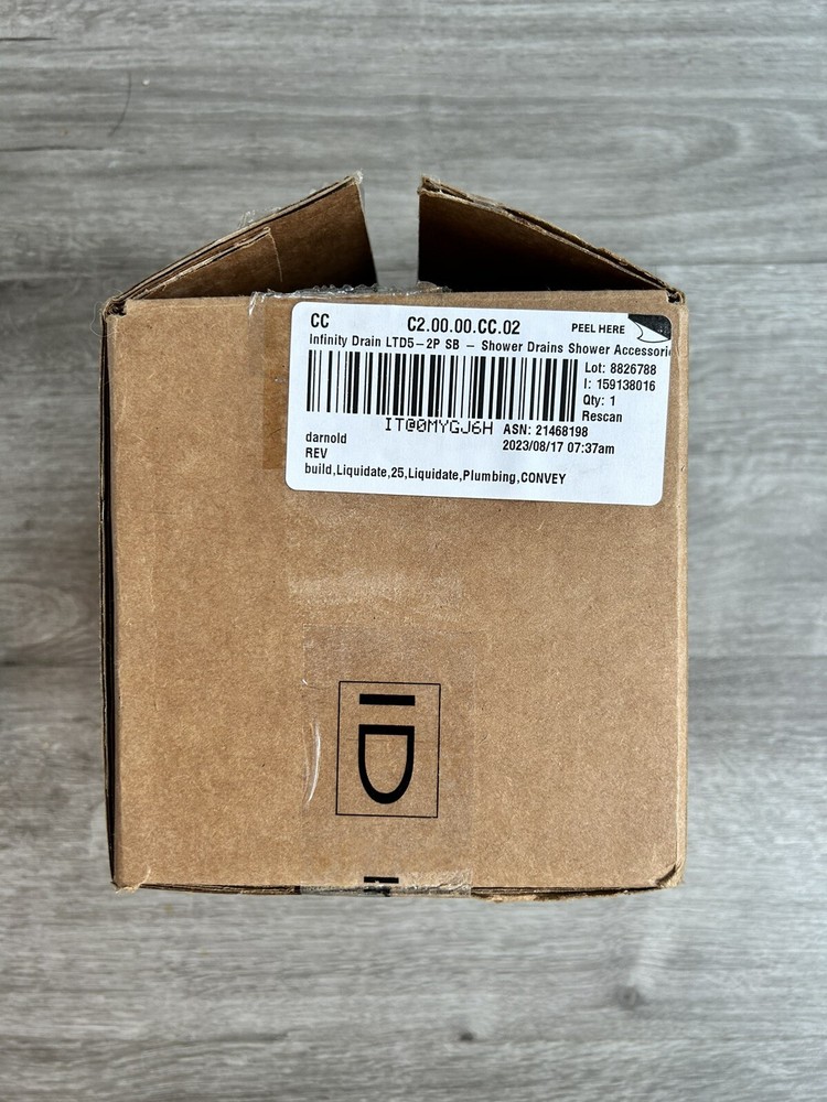 Infinity Drain LTD5 - 2P SB - Shower Drain