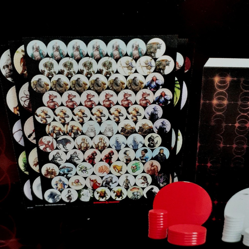 D&D Campaign Case Creatures Dungeons and Dragons Token Set Sealed Wizards RPG