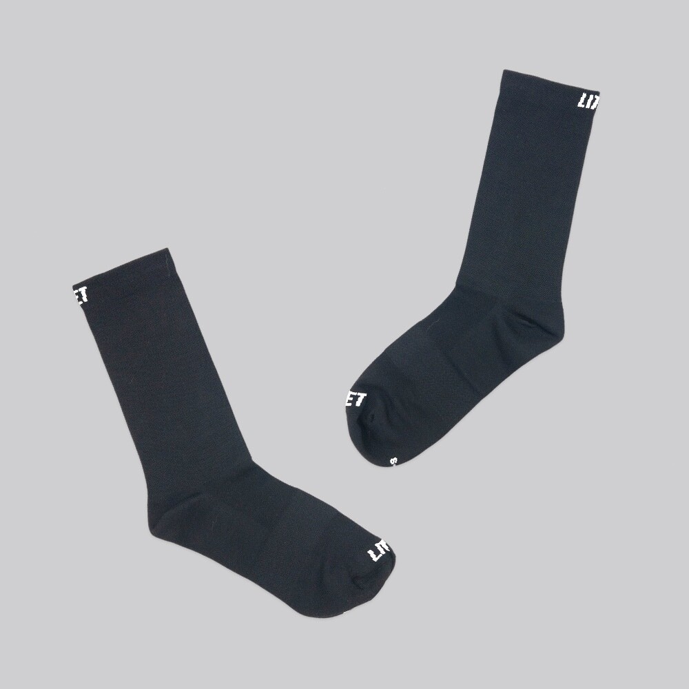 LITET - Crew Cycling Socks, Compression Fit, Anti-wrinkles