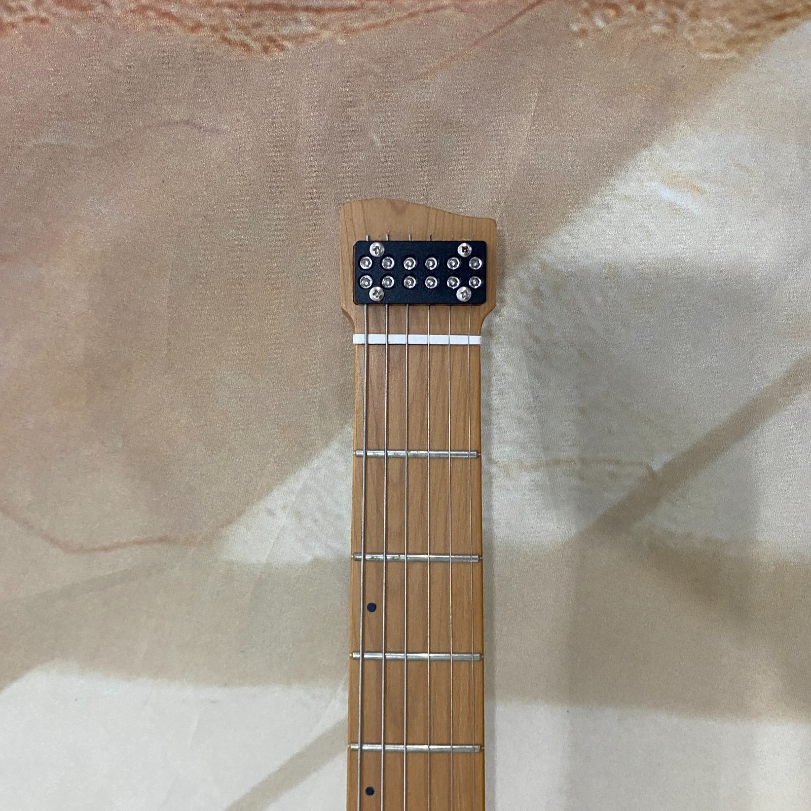 Headless Guitar HH pickups basswood body blue Discount