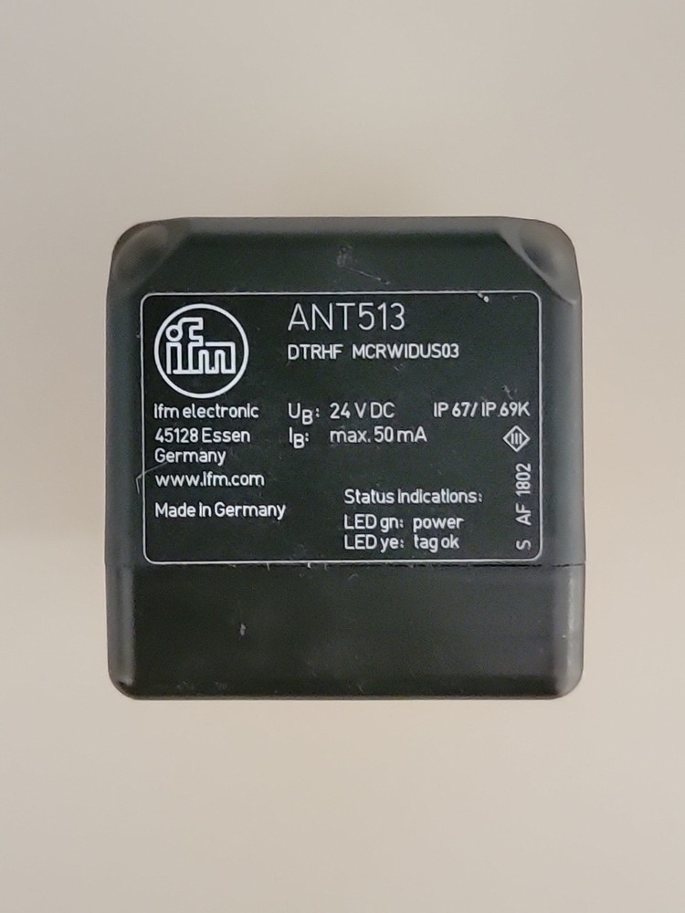 Ifm ANT513 RFID Write/Read Head DTRHF MCRWIDUS03 Sensor 🔥🔥
