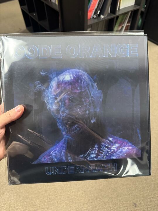CODE ORANGE Underneath LP Vinyl Lenticular signed sleeve NM-