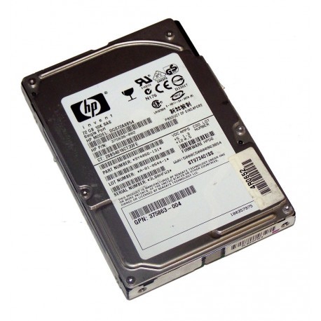 72GB 3G SAS 15K SFF HDD