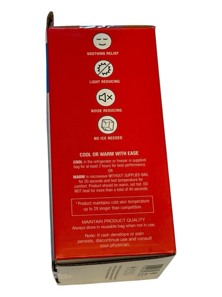 Mueller EZ Relief Migraine Cap Gel Technology w/ Reusable Protective Bag