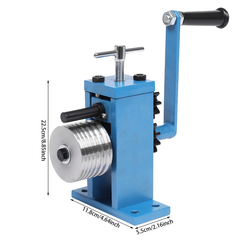 Handcrank Ring Earring Bending Machine Ring Bender Jewelry Crafts Making Tool