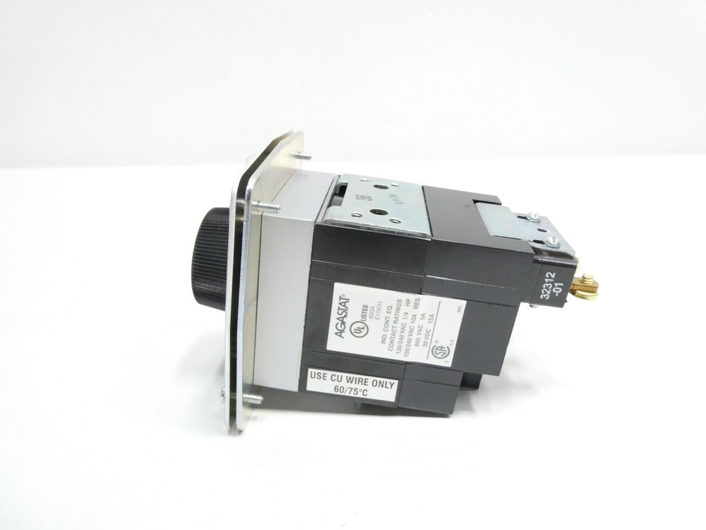Agastat 7012ADTX Time Delay Relay 5-50sec 120v-ac