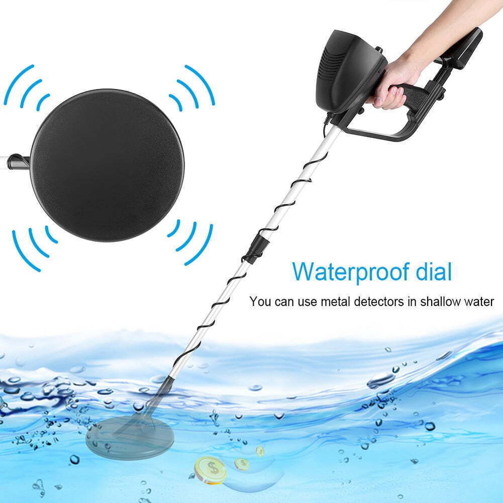 Underground Metal Detector Gold Digger Hunter Deep Sensitive Waterproof Coil