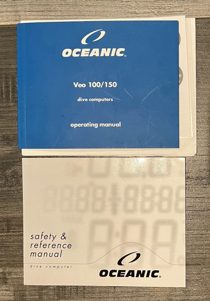 Oceanic VEO 100 Computer with Pressure Gauge and Compass Untested
