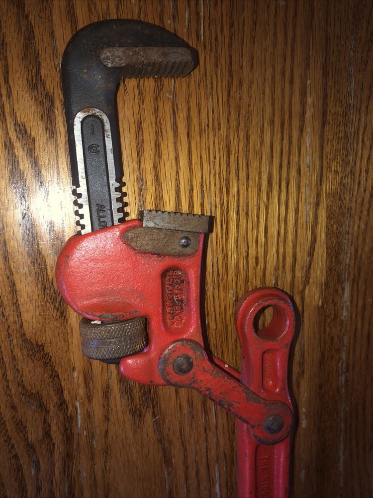 Ridged Compound Leverage Pipe Wrench