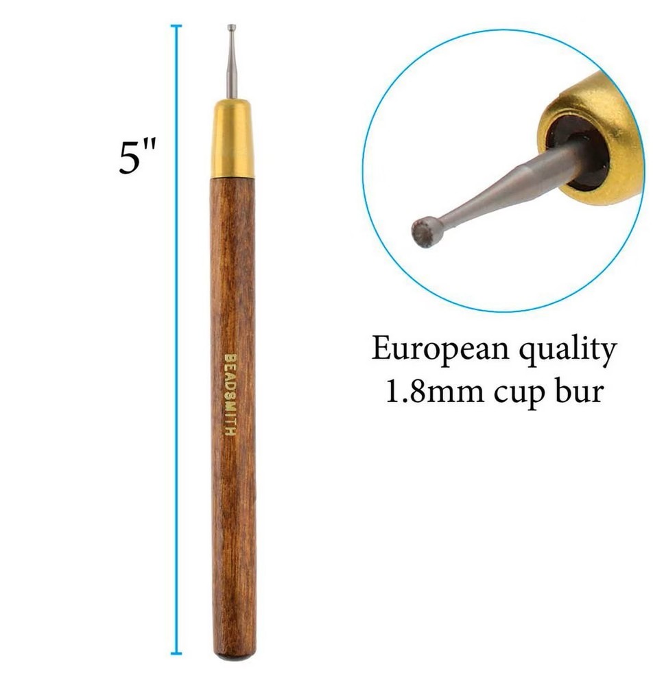Cup Bur - Wire Rounding Tool - 1.8mm